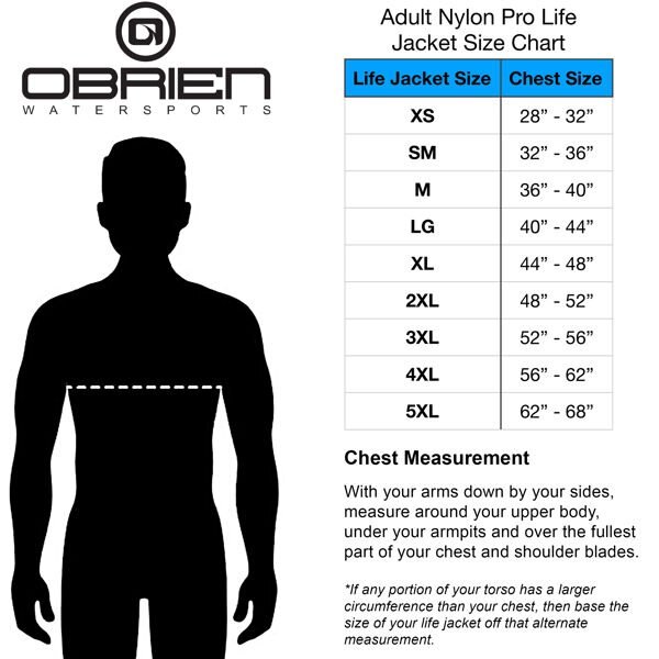 O’BRIEN Men's 4 Belt Pro Life Jacket