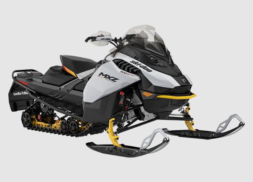 2024 Ski Doo MXZ Adrenaline with Blizzard Package Rotax® 600R E TEC® Catalyst Grey
