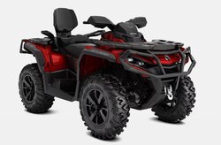 2024 Can-Am OUTLANDER MAX XT 7 91 hp Rotax 1000R V-twin engine, Intelligent Throttle Control (iTC™?) with riding modes fiery-red