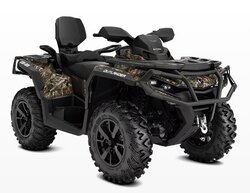 2024 Can-Am OUTLANDER MAX XT 78 hp Rotax 850 V-twin engine, Intelligent Throttle Control (iTC™?) with riding modes wildland-camo