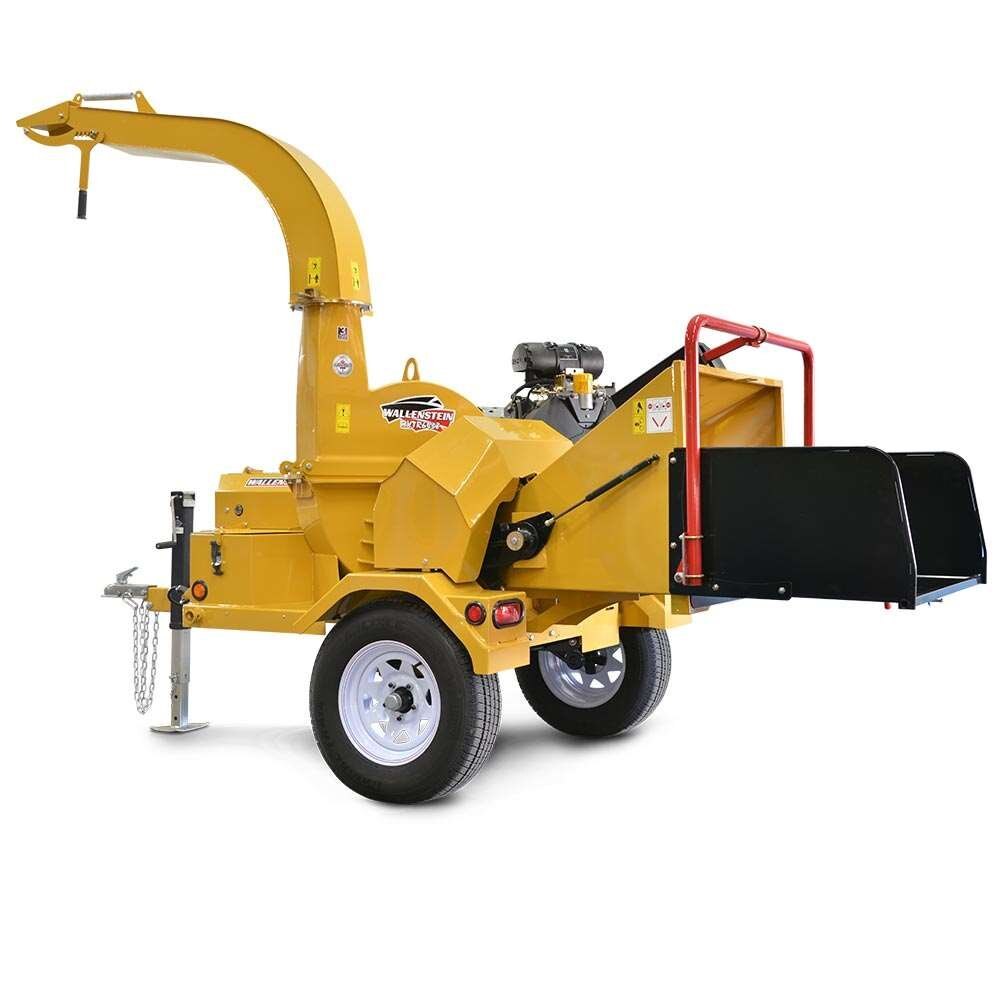 Wallenstein Hydraulic and Gravity Feed Wood Chippers