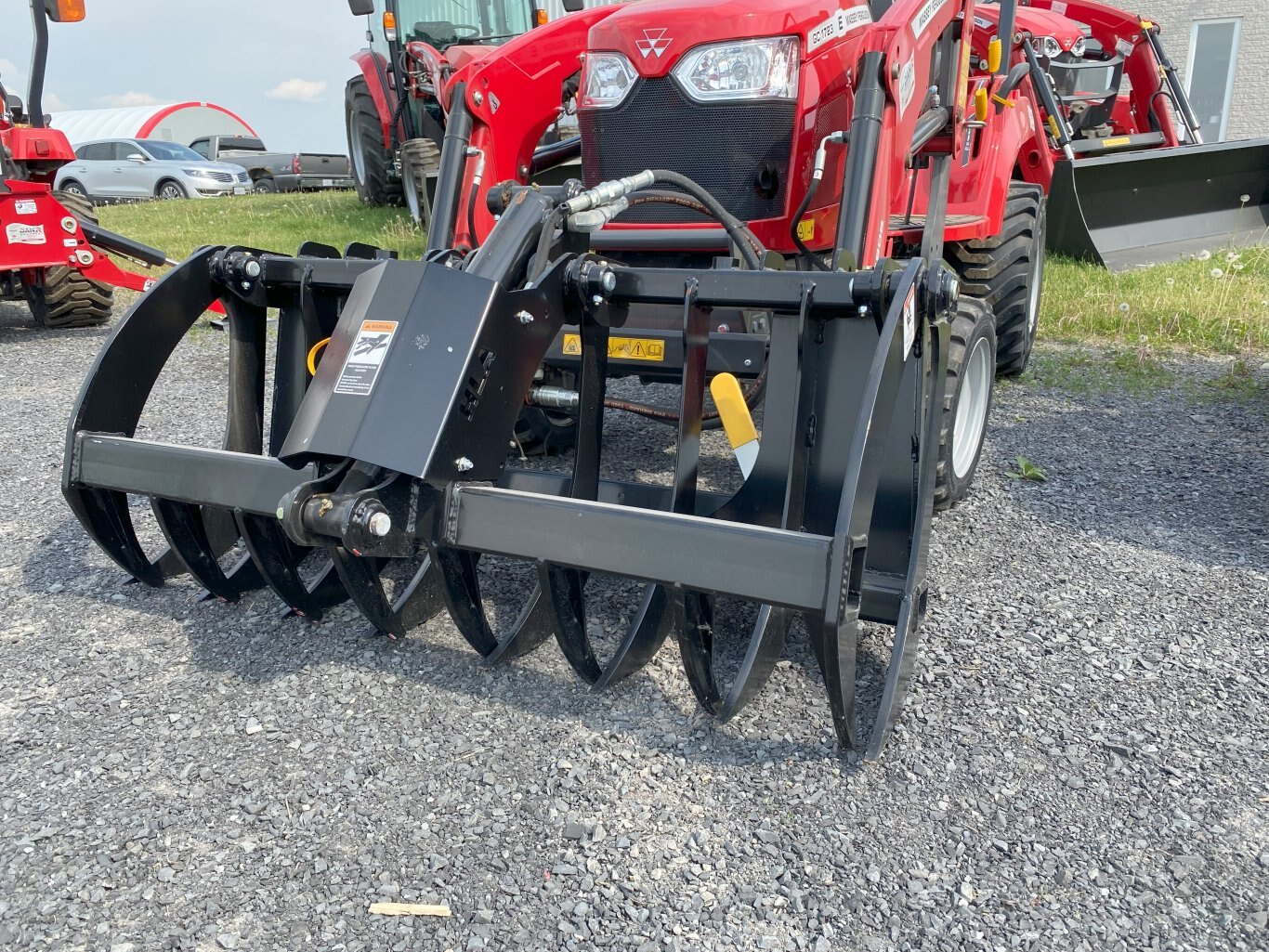 HLA 60 Root Rake with Live Third Function Grapple