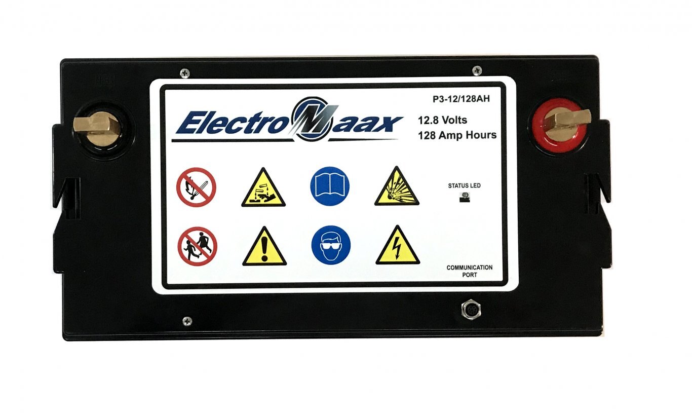 Lithium Ion Marine Batteries Marine Smart Energy ElectroMaax LiFePO4 G31 12V 128Ah Battery