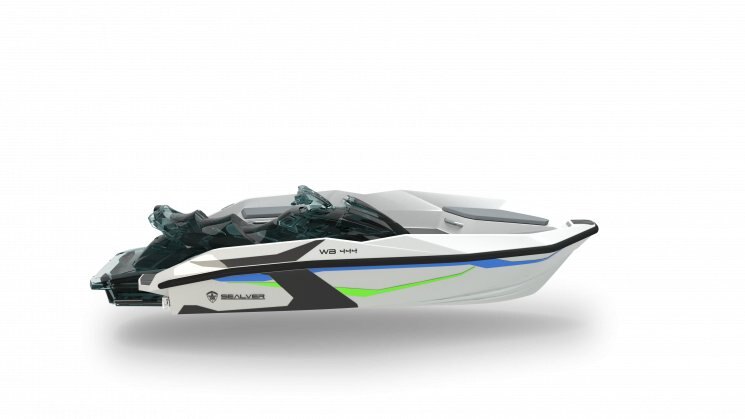 2021 Sealver Wave Boat 444 White Sharp
