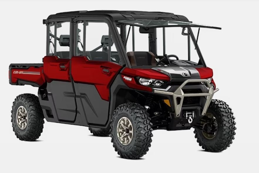 2024 Can Am DEFENDER MAX LIMITED Fiery Red