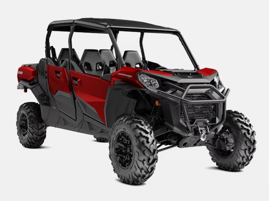2024 Can Am COMMANDER MAX XT 700 fiery red