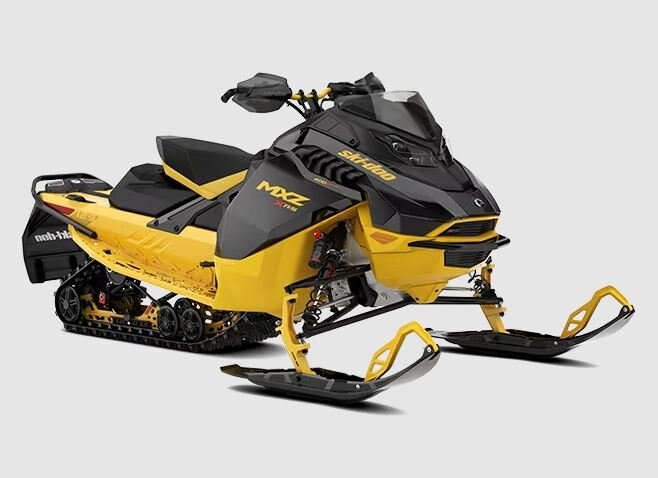 2025 Ski Doo MXZ X RS 600R E TEC® Neo Yellow and Black