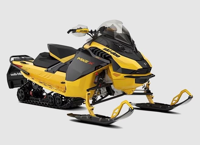 2025 Ski-Doo MXZ X Rotax® 850 E-TEC Neo Yellow and Black