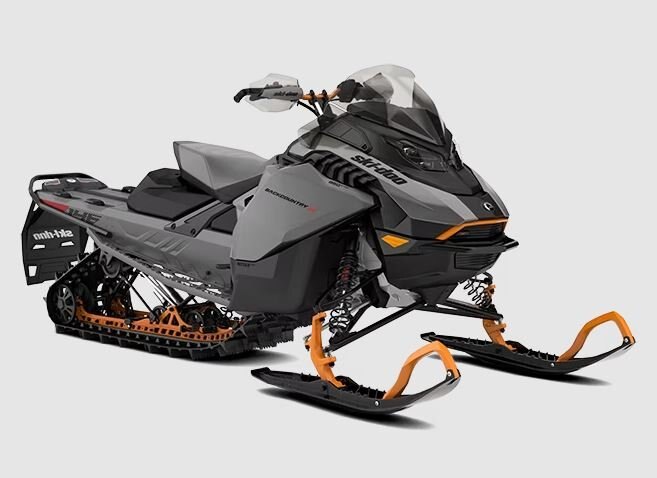 2025 Ski Doo Backcountry X Rotax® 850 E TEC® Monument Grey and Black