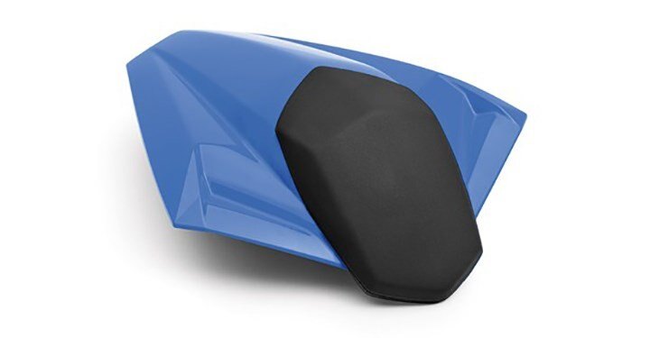Solo Seat Cowl Assembly, Candy Plasma Blue