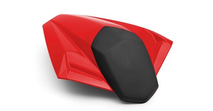 Solo Seat Cowl Assembly, Passion Red