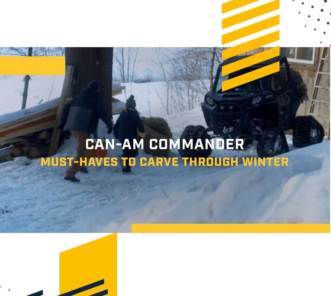 Can Am Commander Winter Accessories Edmonton, Alberta