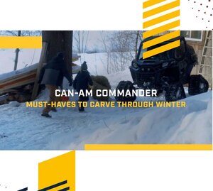 Can-Am Commander Winter Accessories - Edmonton, Alberta