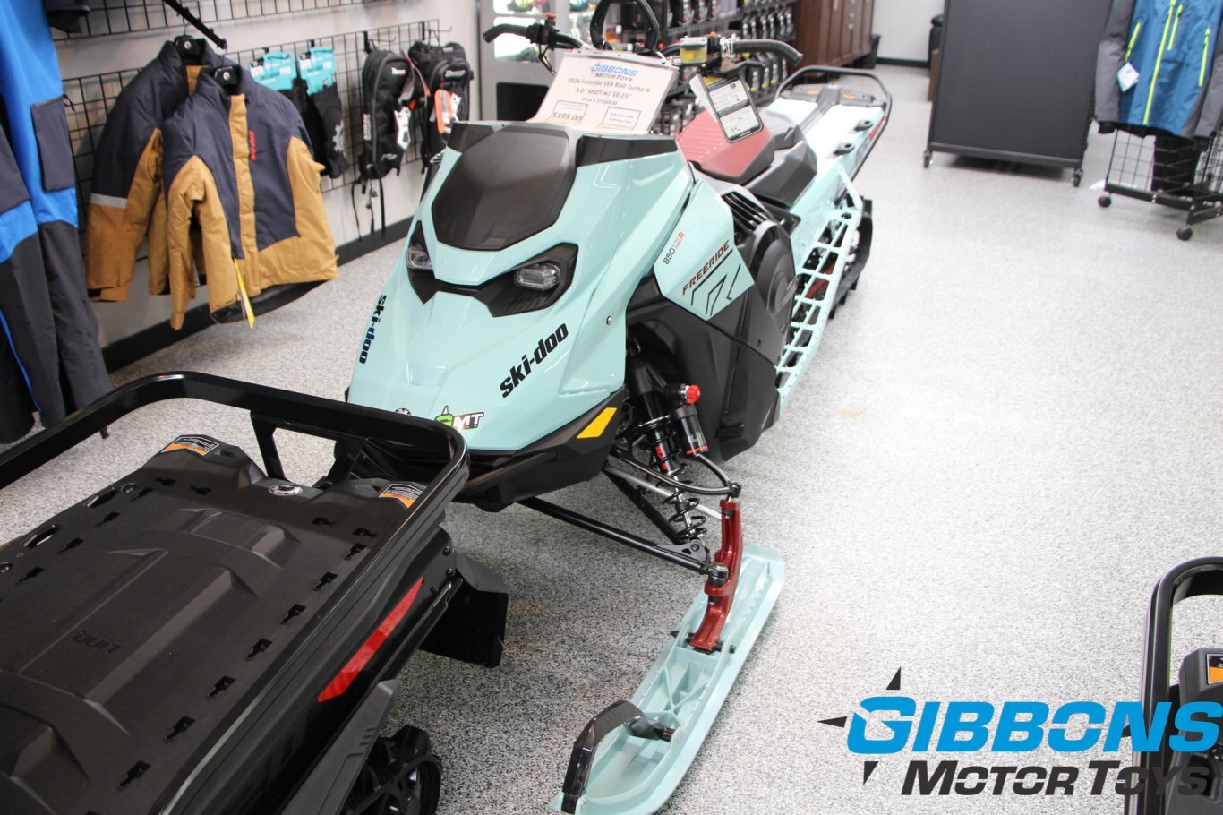 2024 Ski Doo Freeride 165 Rotax® 850 E TEC® Turbo R 3.0 Shot 10.25