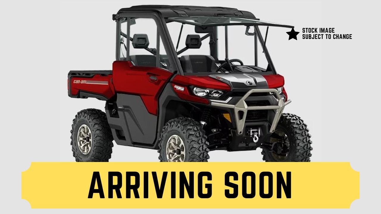 2024 Can Am Defender Limited Cab HD10 Fiery Red