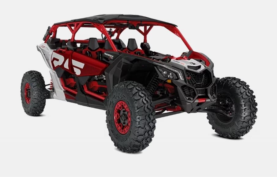 2024 Can Am MAVERICK X3 MAX X RS TURBO RR fiery red hyper silver