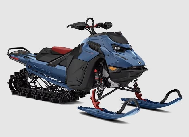 2025 Ski Doo Summit X with Expert Package Rotax® 850 E TEC® Turbo R Dusty Navy and Black