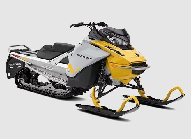 2025 Ski Doo Summit NEO Rotax® 600 EFI 55 Engine Neo Yellow, Catalyst Grey and Black