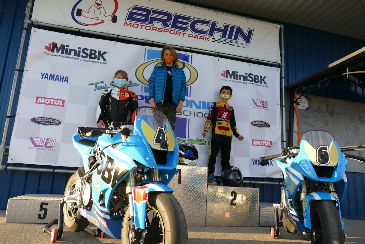 .10 GIFT CERTIFICATE (age 7 +) Ohvale Brechin Motorsports Park