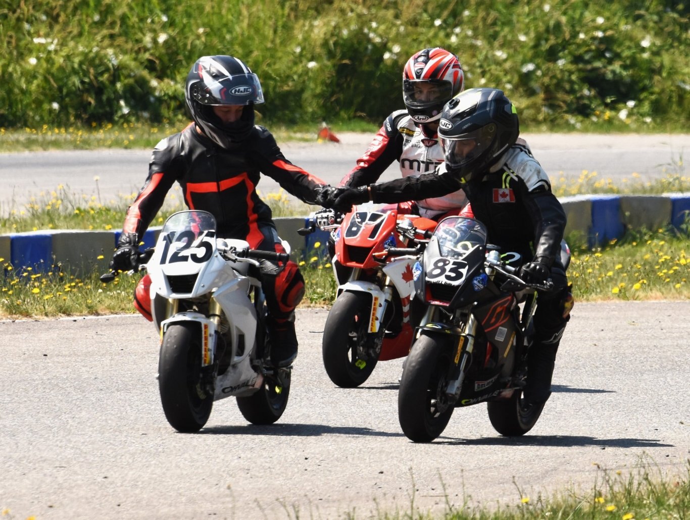.0S Special Training for FIM MiniGP Canada series participants 2024 08 20 Lombardy Raceway