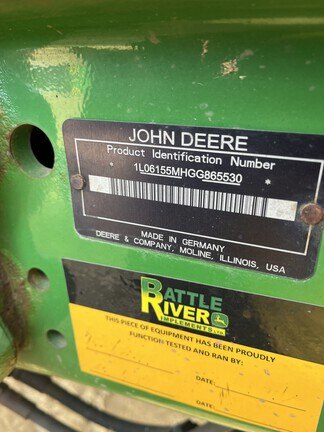 2016 John Deere 6155M