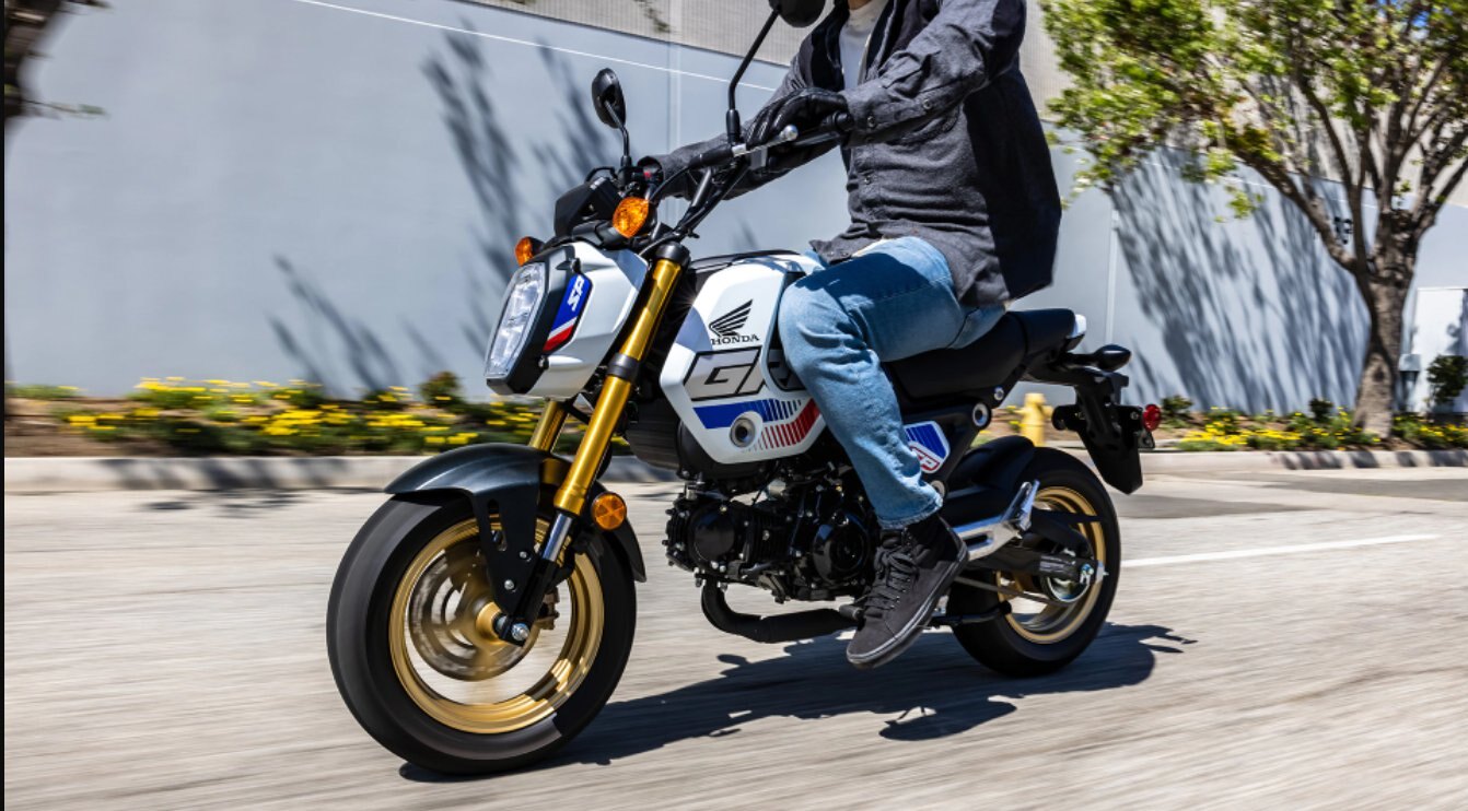 23 Honda Grom Abs Pearl Horizon White Trico