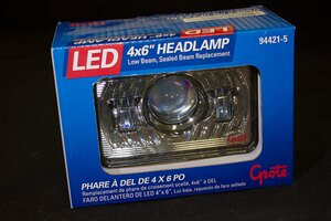 4x6 low beam headlight, LED