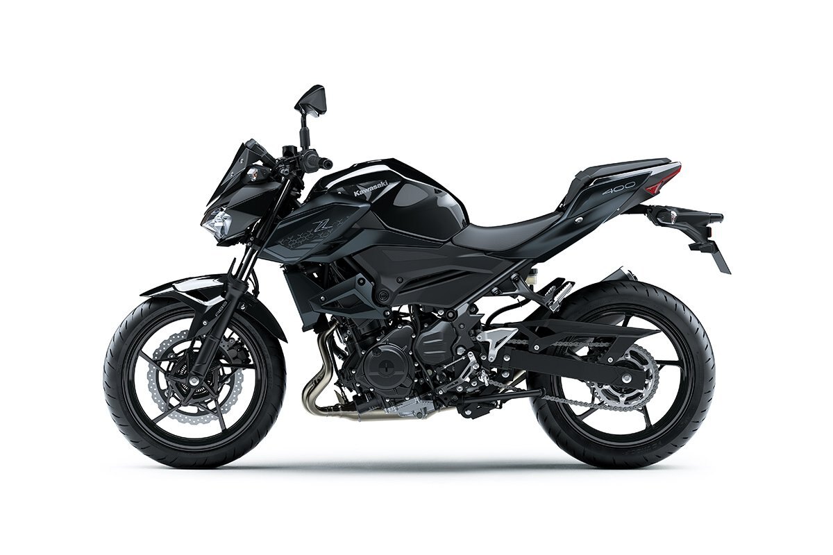 2021 Kawasaki Z400 ABS Metallic Flat Spark Black/metallic Spark Black