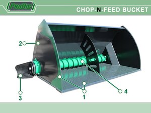 ProDig Chop-N-Feed Bucket