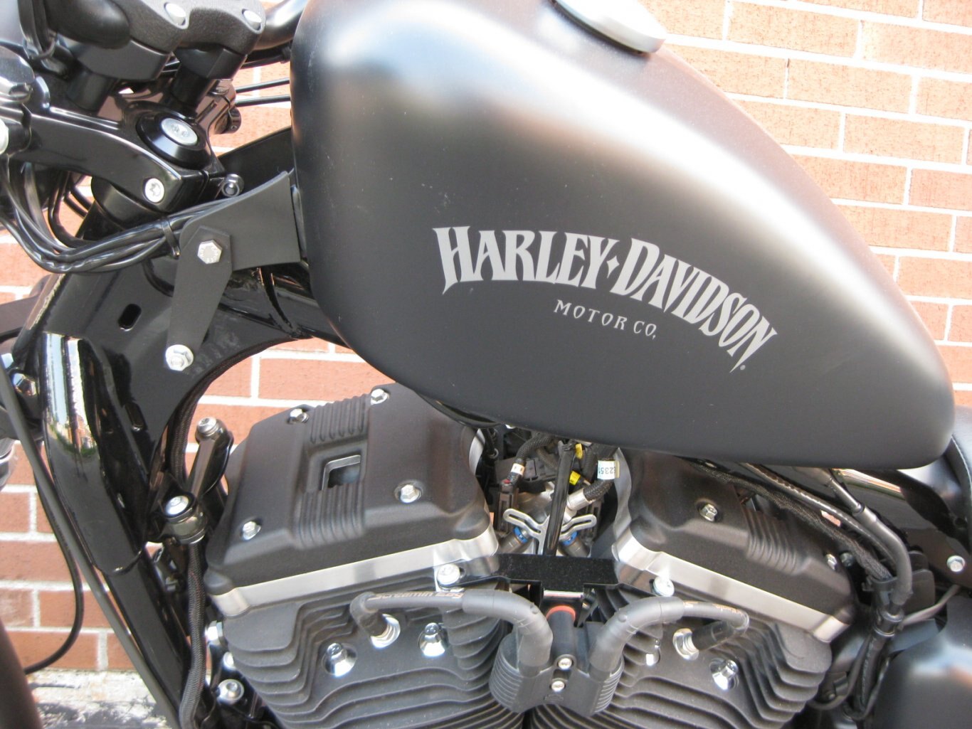 Customized 2020 Harley Davidson XL883N Iron