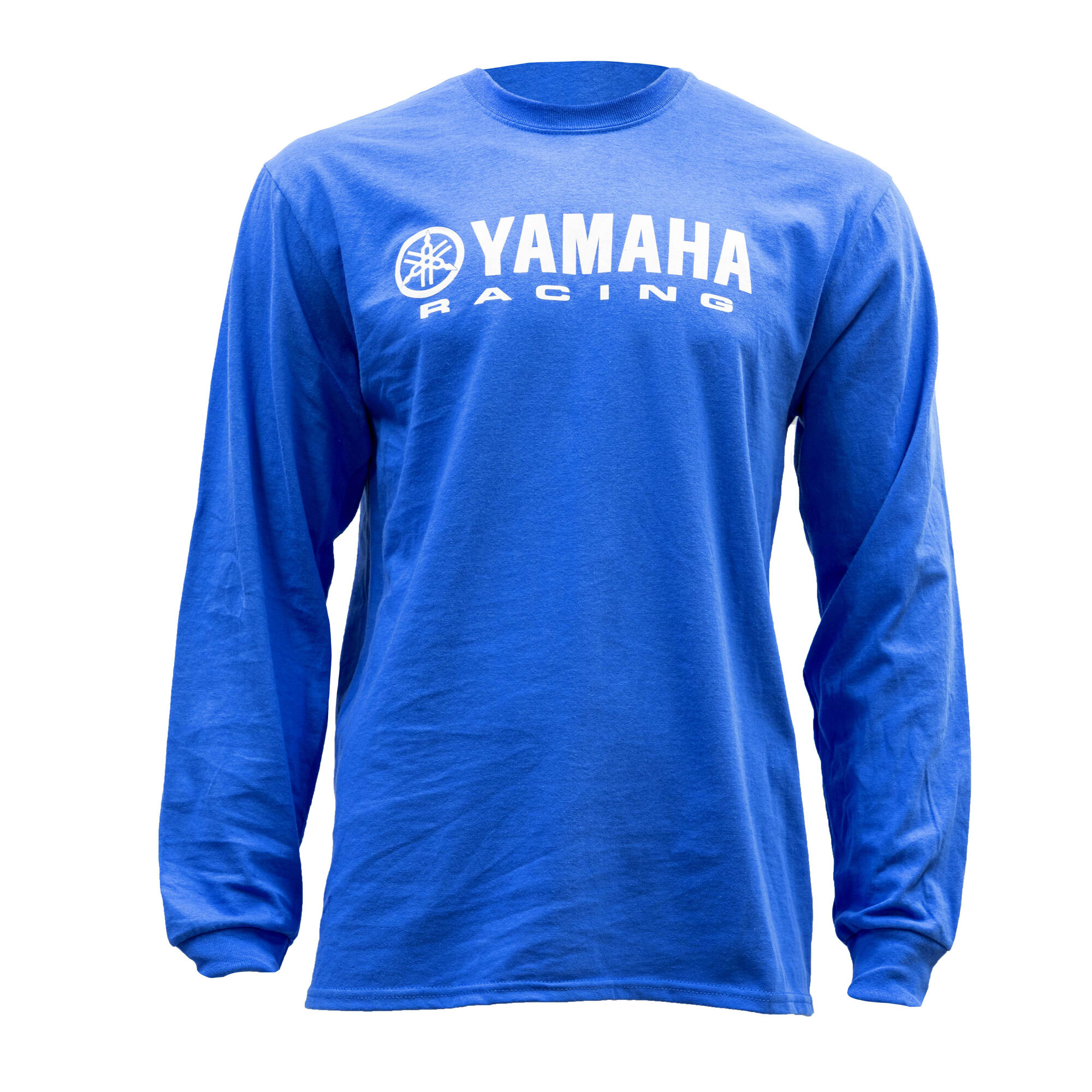Yamaha Racing Long Sleeve T Shirt Small blue