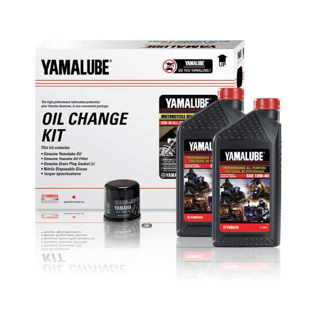 Yamalube® 10W 40 All Performance Oil Change Kit ATV (2 L)