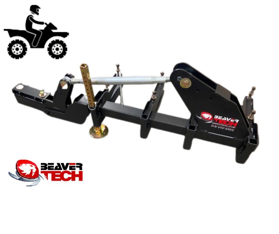 BeaverTech - ATV brush cutter to tractor adapter
