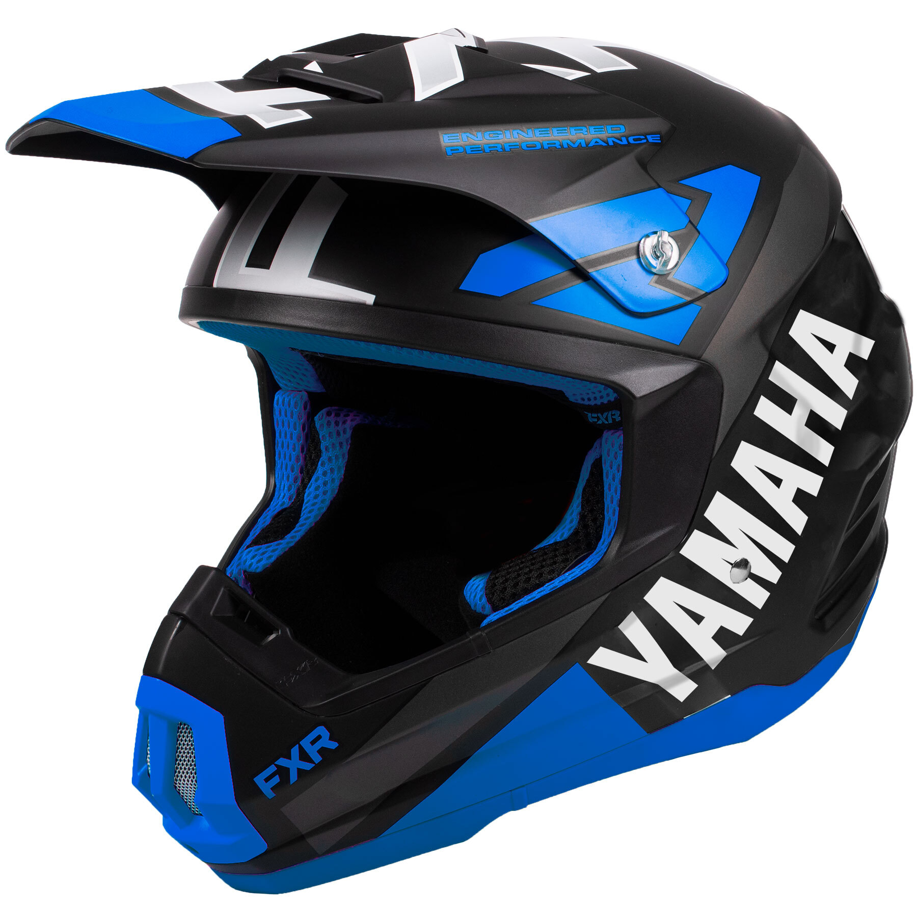 Yamaha Torque Team Helmet by FXR® Extra Large blue/black/white