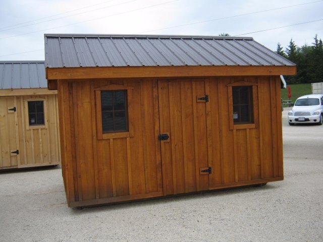 8x12 Outdoor Shed with Dormer