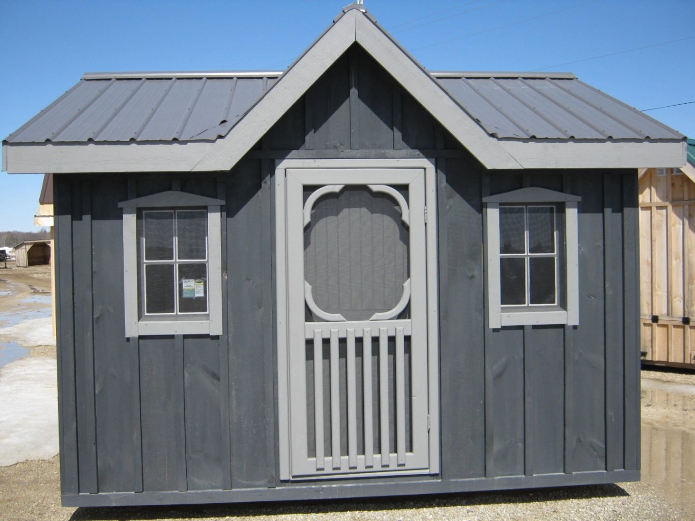10x11 Wooden Shed