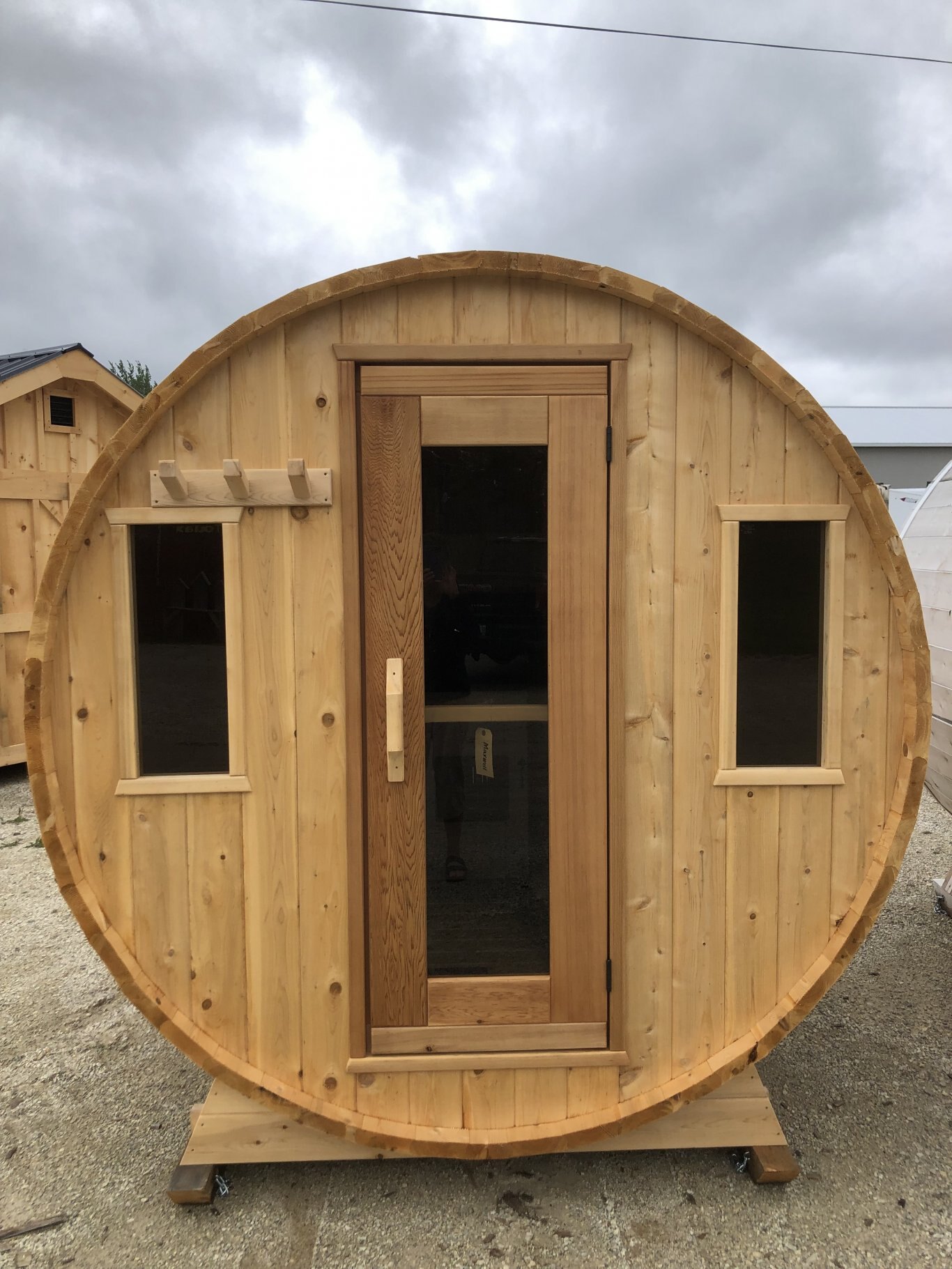 7x6 Barrel Sauna