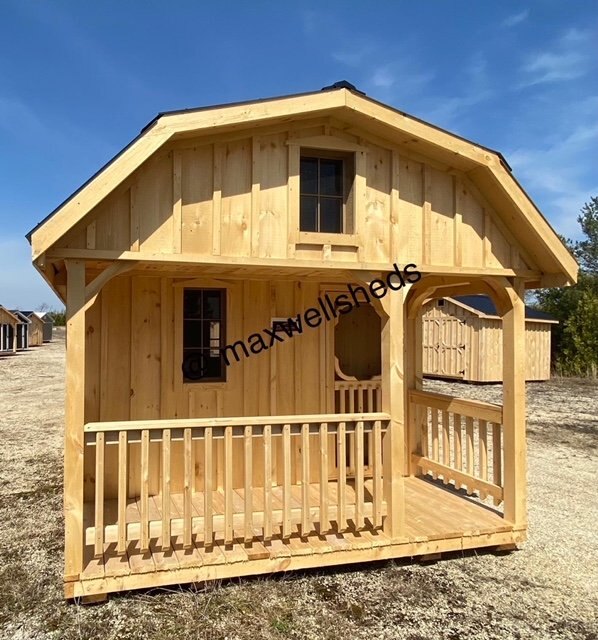 10x12 Hip Roof Bunkie W/ Porch