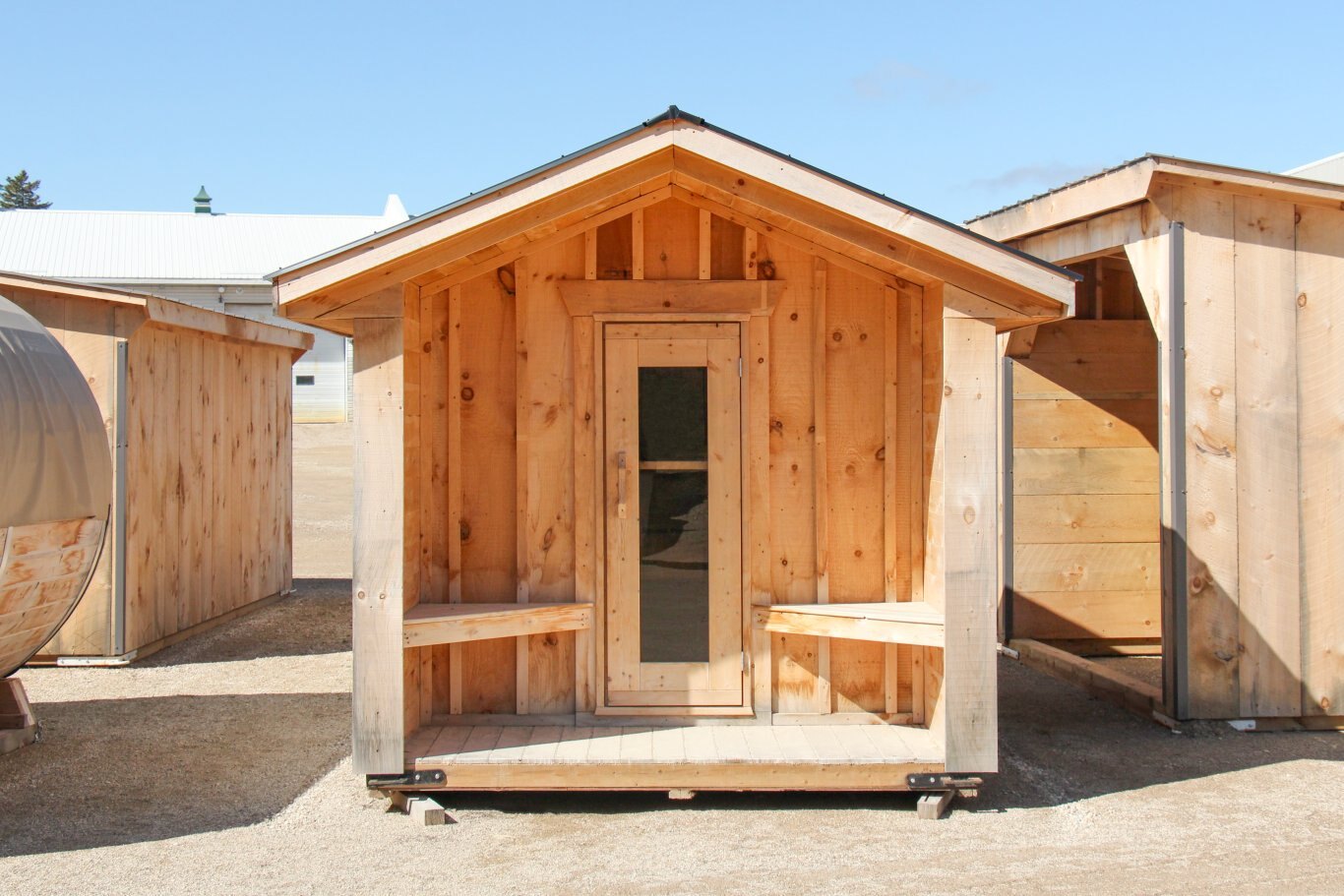 Cabin-Style Sauna