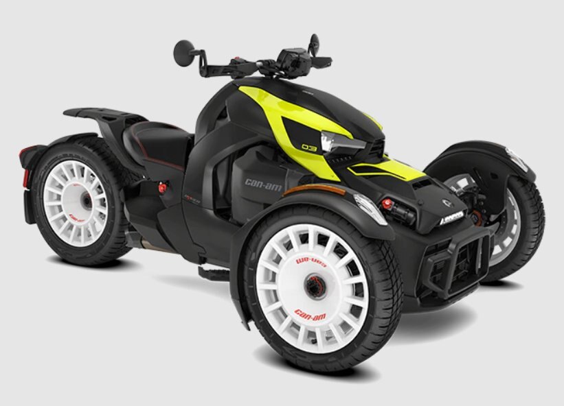 2023 Can Am Ryker RALLY acid yellow limited edition