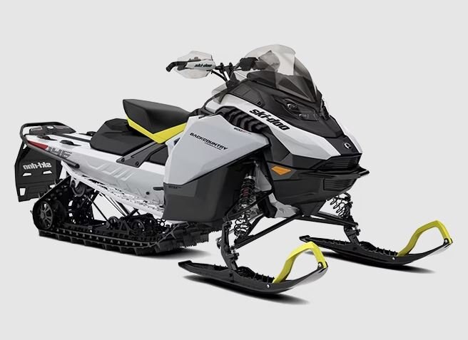 2025 Ski Doo Backcountry Adrenaline 600R E TEC® Catalyst Grey and Black