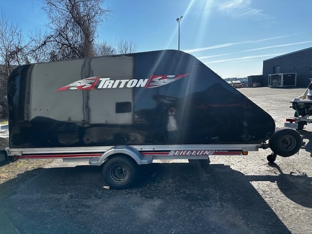 2018 Triton Elite 5 X 12 Enclosed w/ Spare Tire