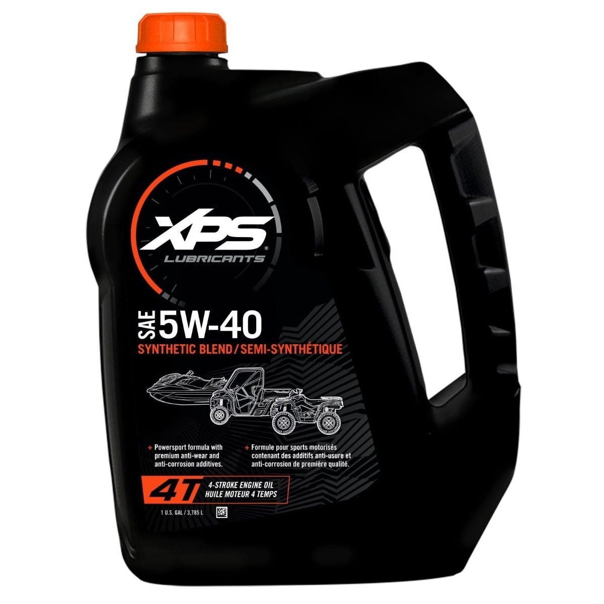 5W 40 Synthetic Blend Premium 4 Stroke Engine Oil