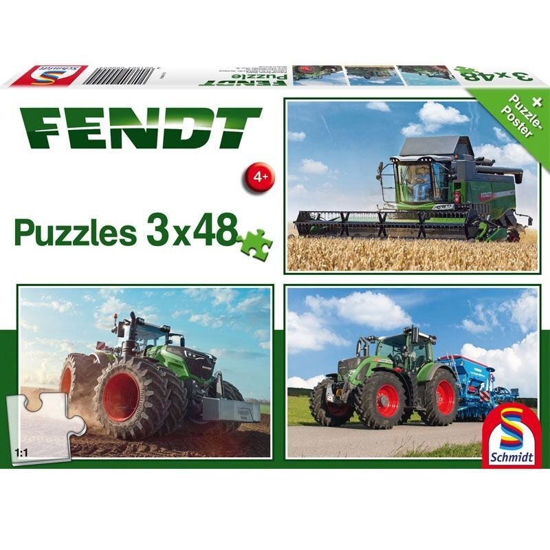 Fendt 3x48 Piece Puzzle