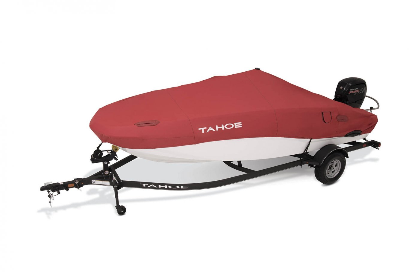 Tahoe T18 White / Red Graphics