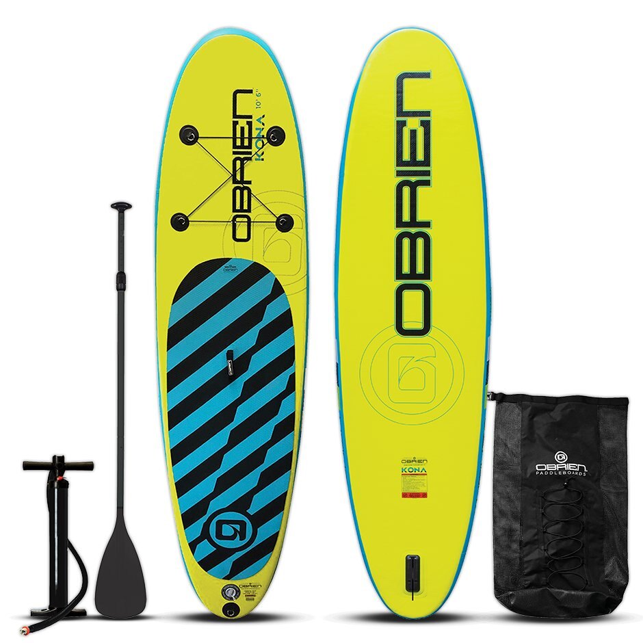 O’BRIEN Kona Inflatable Stand Up Paddleboard Package 10'6