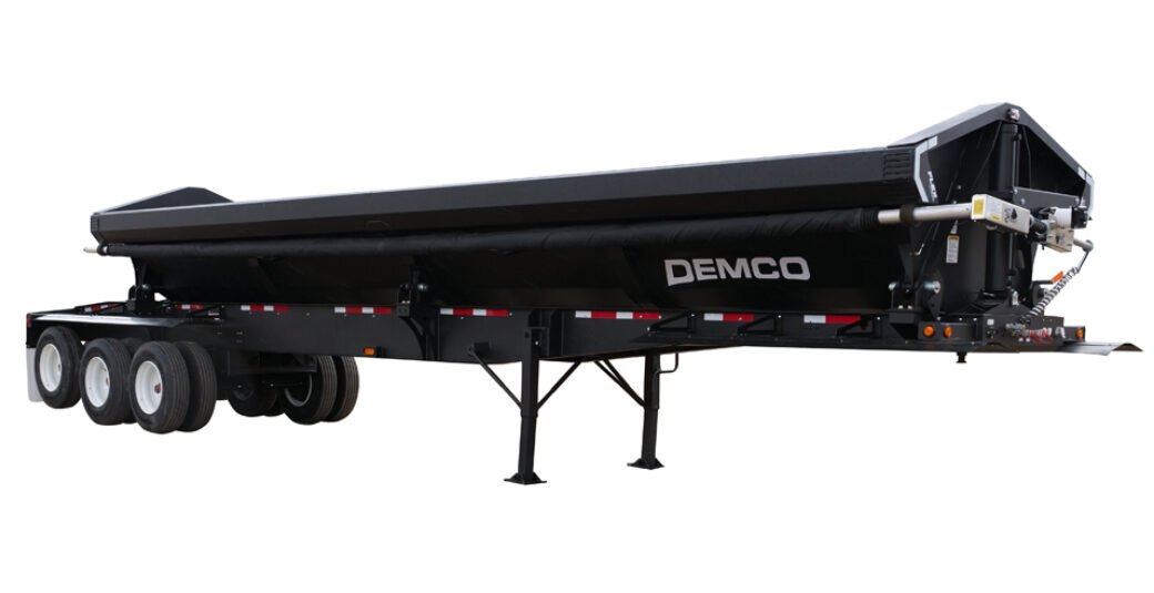 Demco  - Triple Axle Side Dump Trailers with Air Ride Suspension