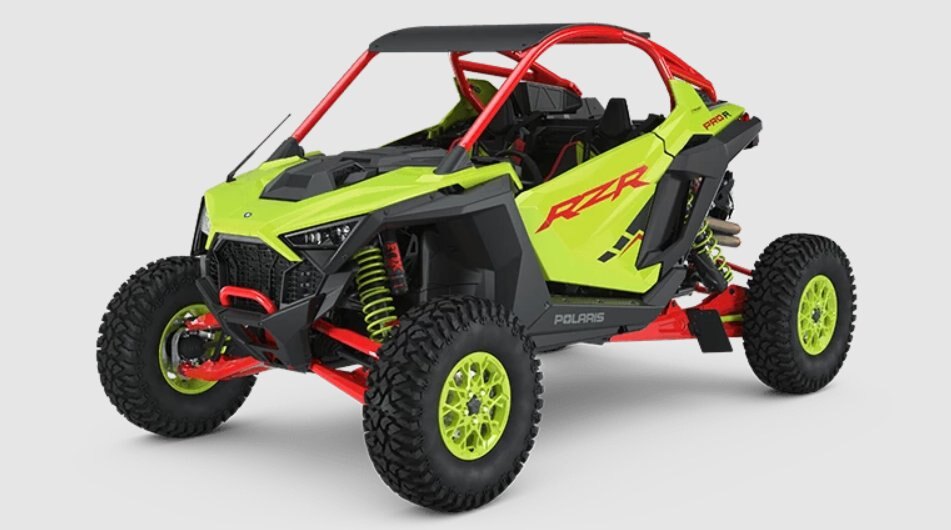 2022 Polaris® RZR Pro R Ultimate Launch Edition Lifted Lime