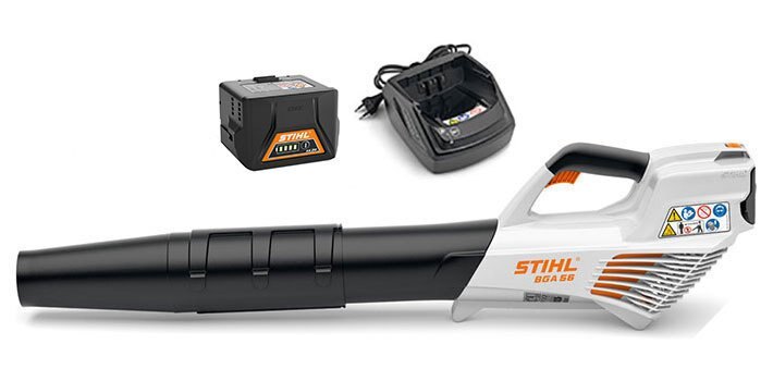 STIHL BGA 57 with AK 20 battery and AL 101 charger