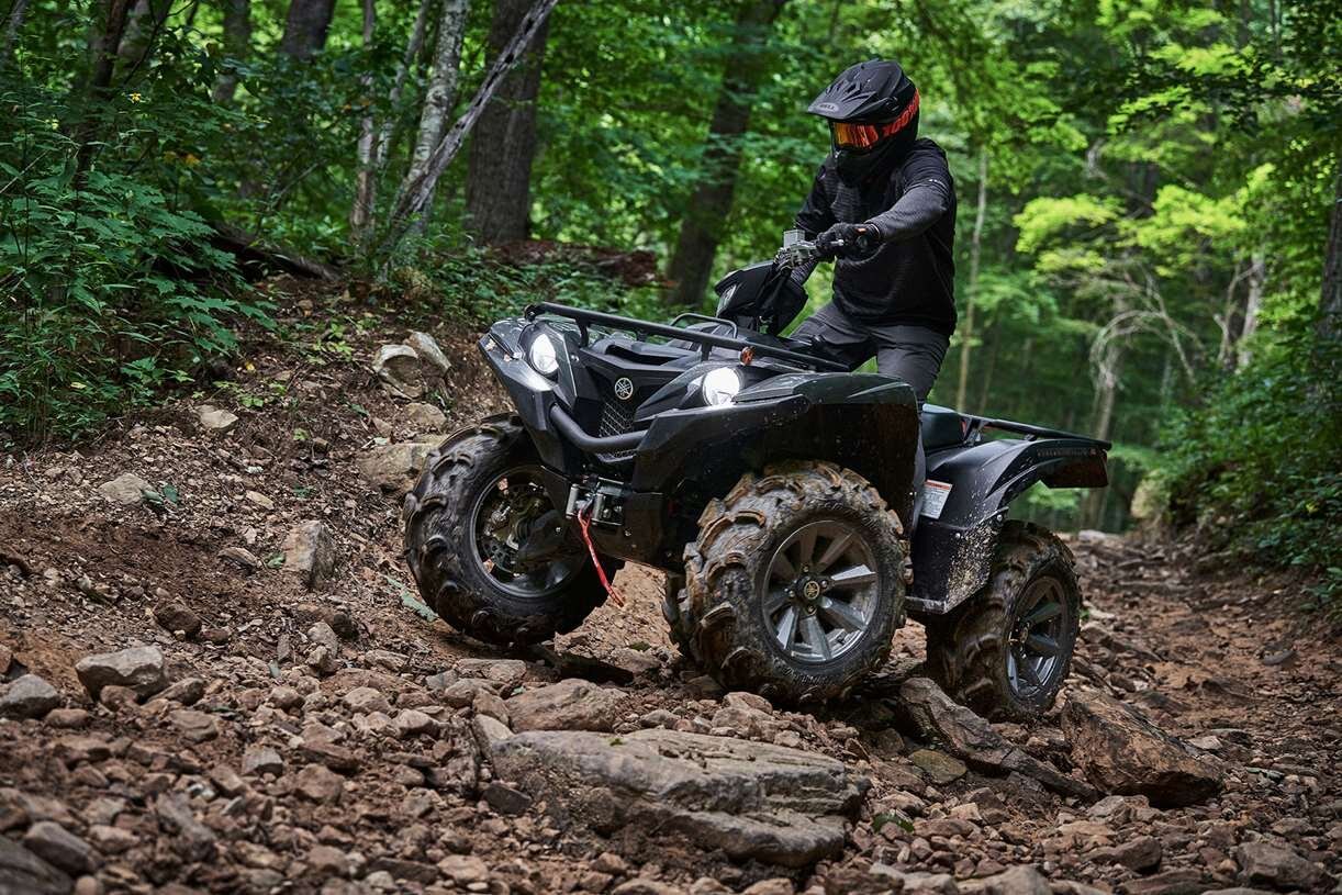 2022 Yamaha GRIZZLY EPS SE Matte Silver/Pearl White